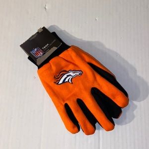 NFL Team Denver Broncos Large Utility Gloves